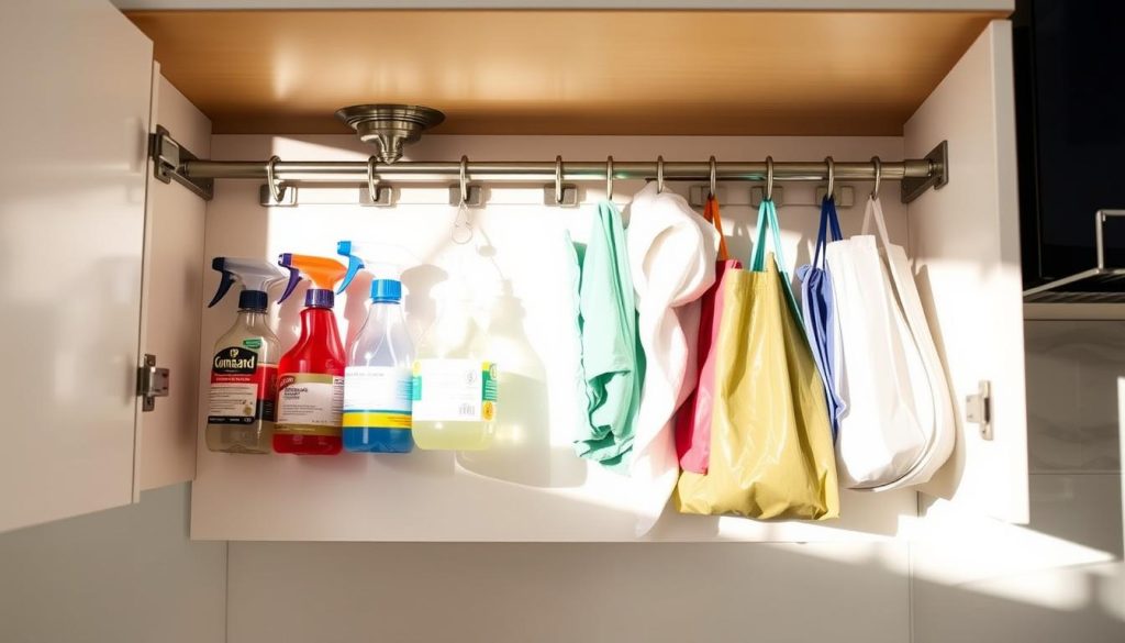 under-sink hanging storage