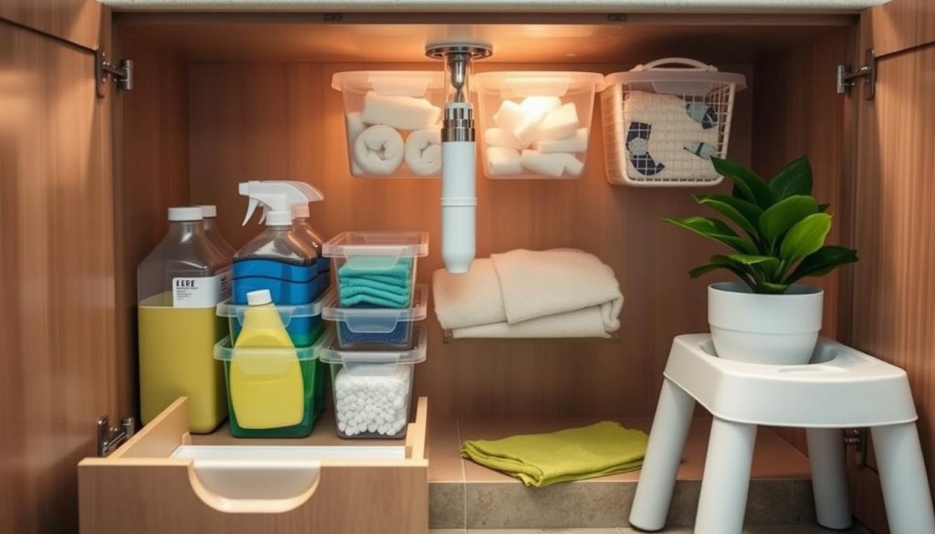 under-sink organization tips